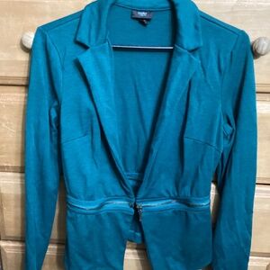Mossimo dark teal blazer M